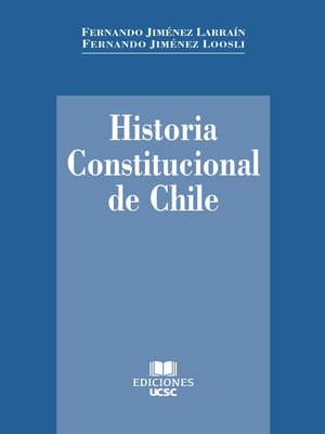 cover image of Historia constitucional de Chile